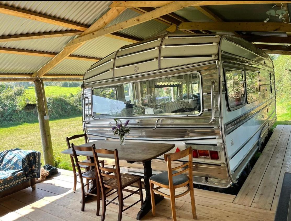 The Quarry Caravan Falmouth Exterior foto